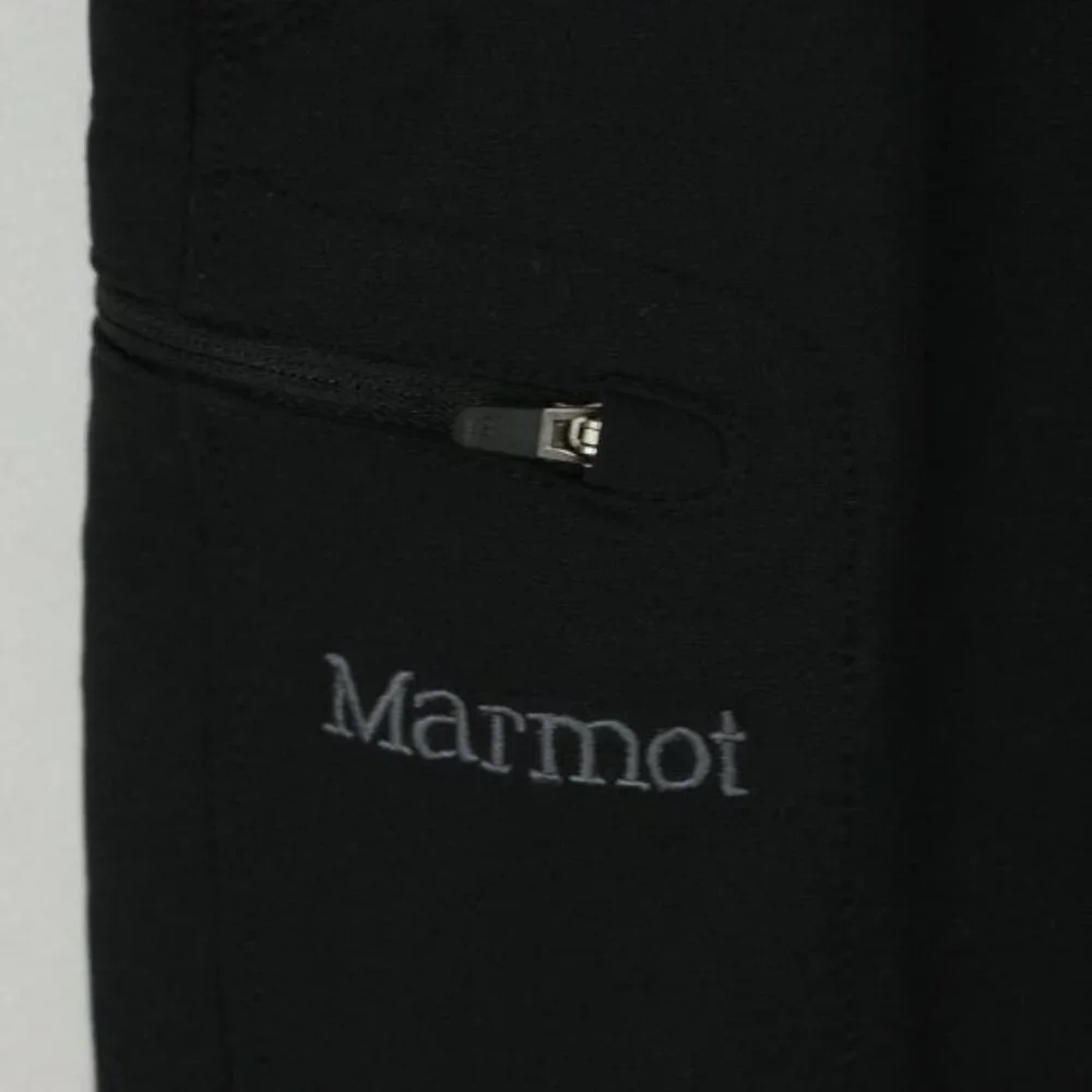 Marmot Scree Women's Large Black High Rise Weather Resistant Boot Cut Pants - Picture 7 of 11